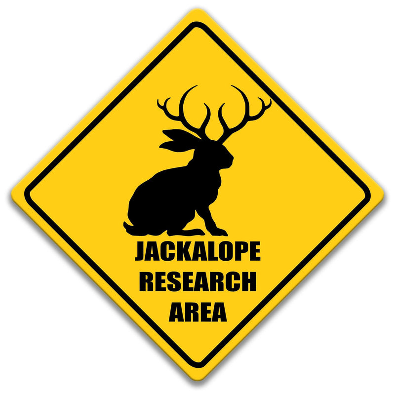 Jackalope Research Area Sign - Designs by Linda Nee