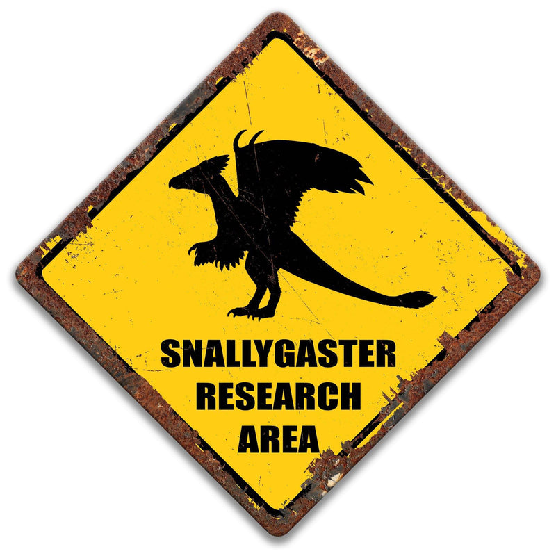 Snallygaster Research Area Sign - Designs by Linda Nee