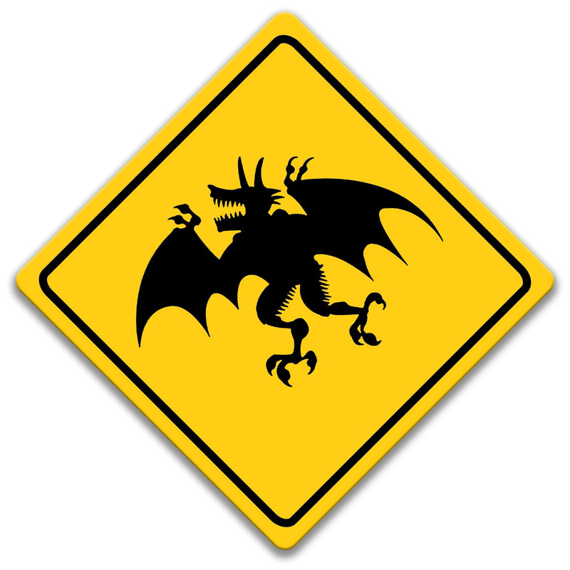 Jersey Devil Crossing Caution Sign - Designs by Linda Nee