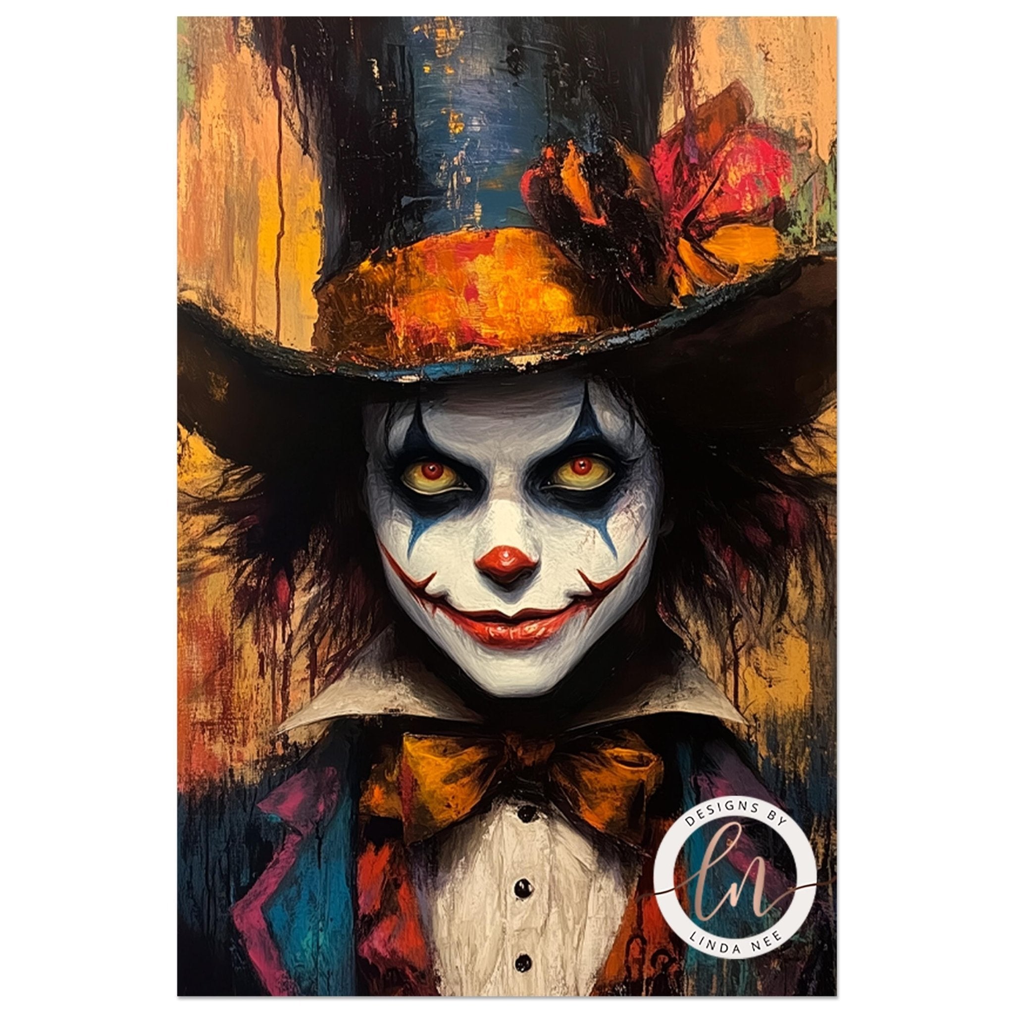 Mad Hatter - Alice in Wonderland - Metal or Fine Art Paper