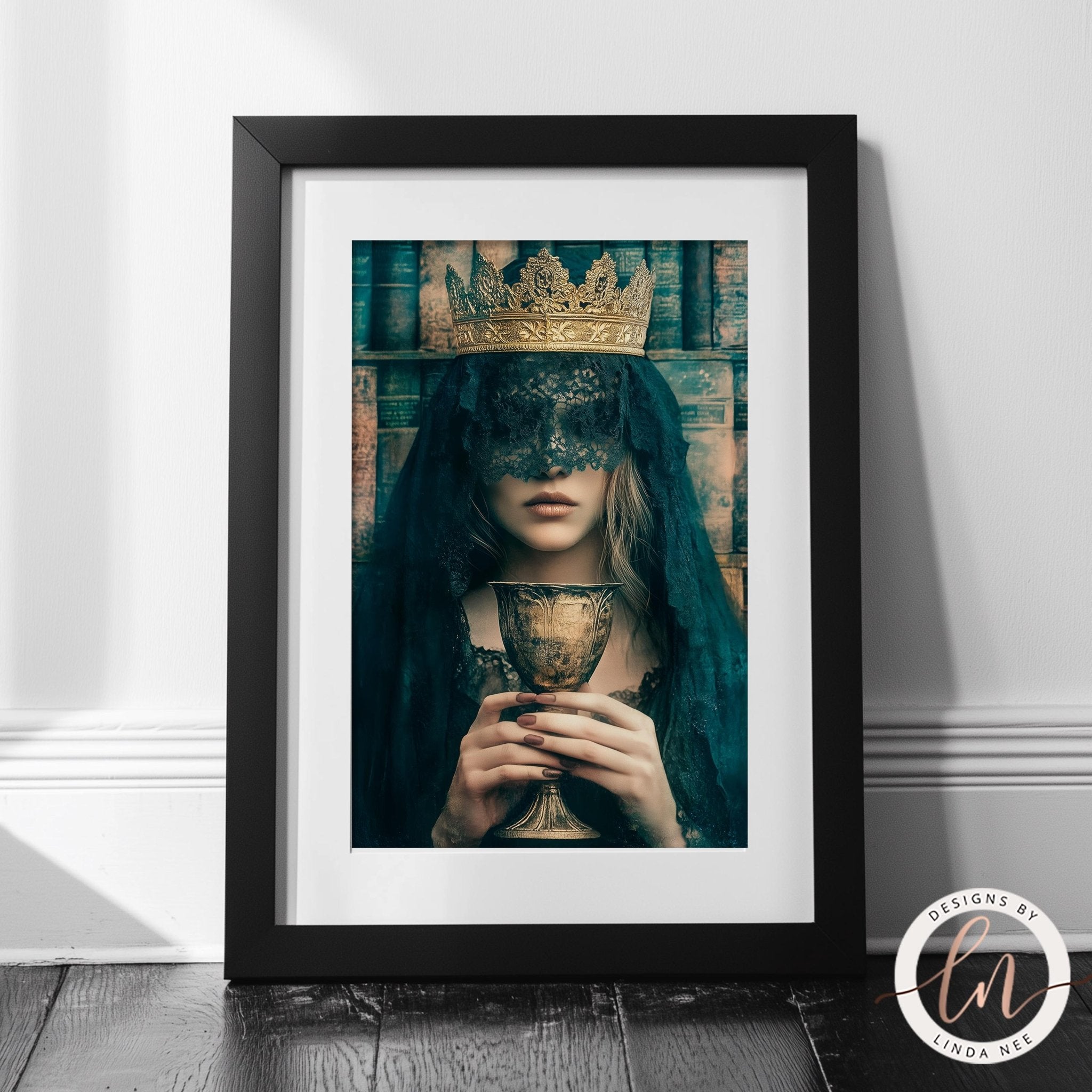 Mysterious Queen with Chalice