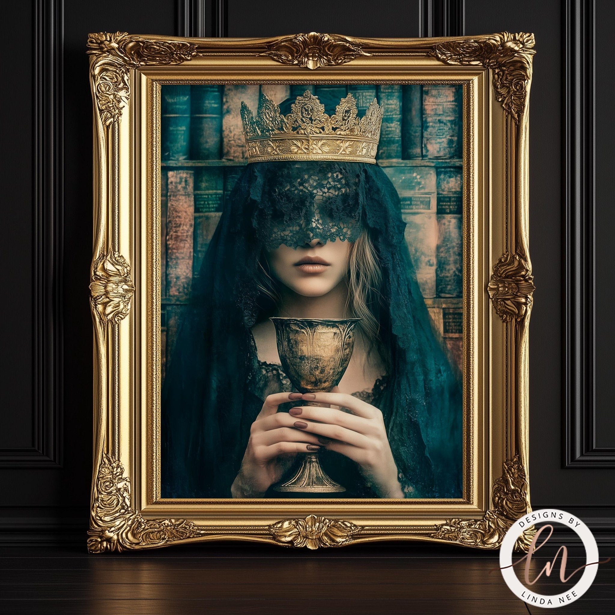 Mysterious Queen with Chalice