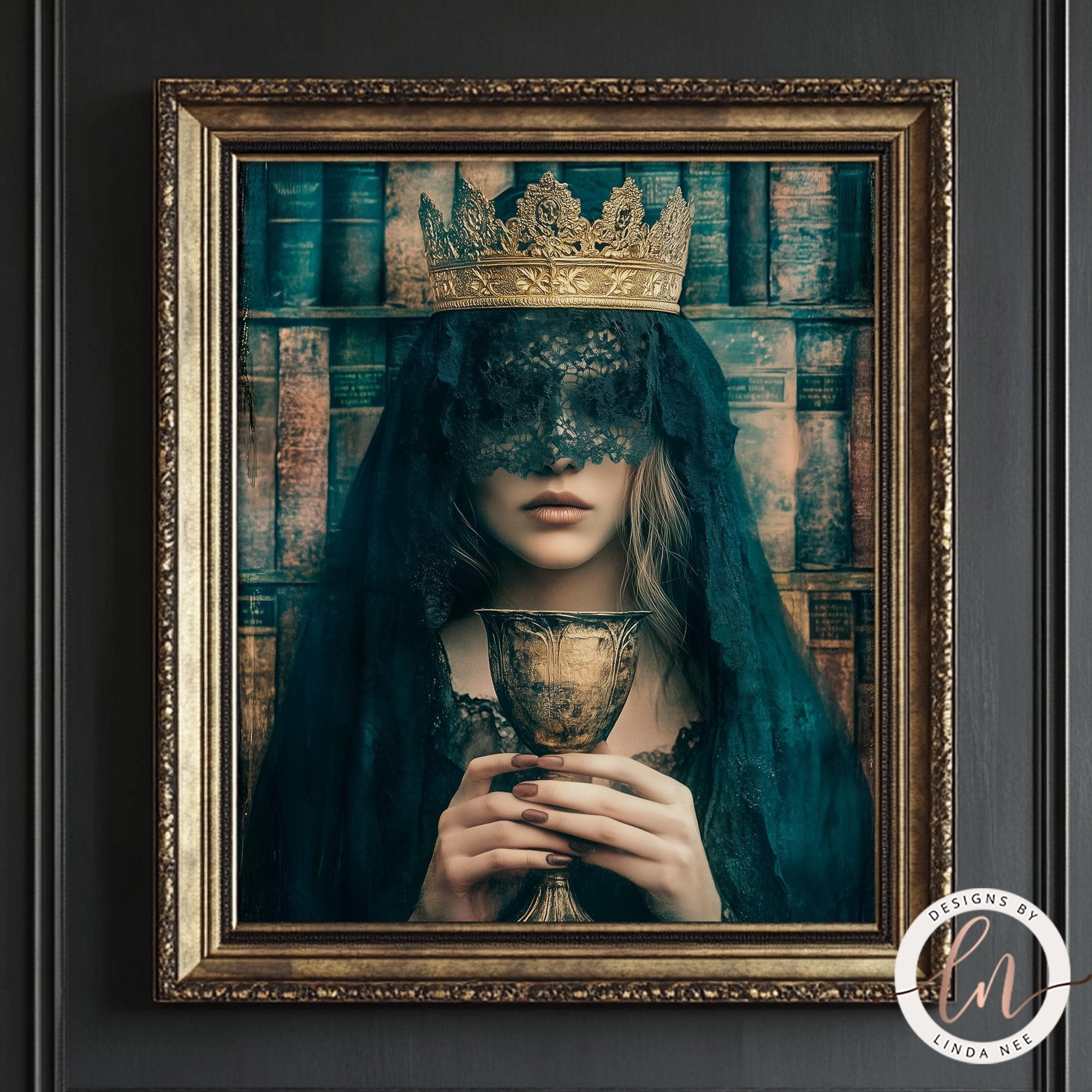 Mysterious Queen with Chalice