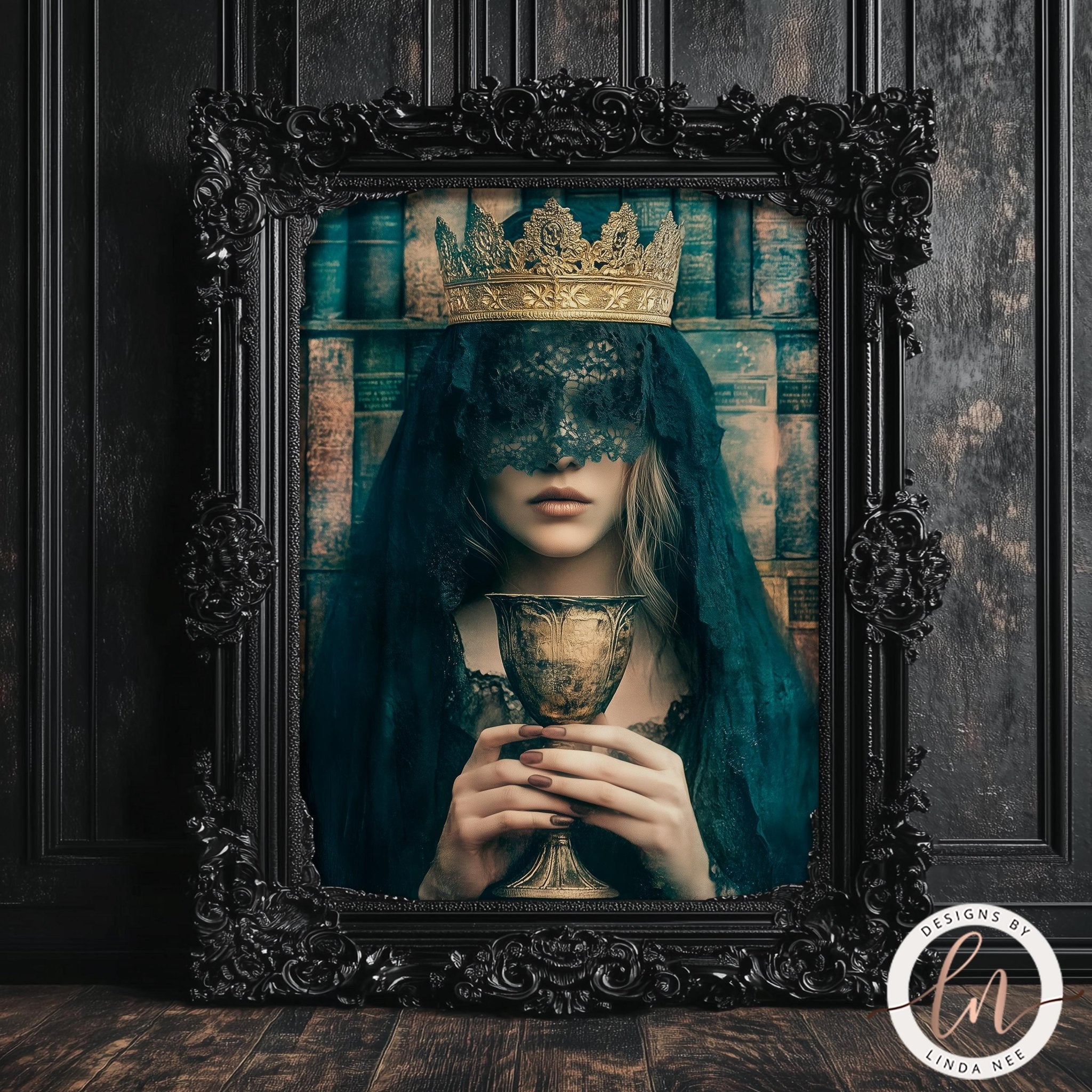 Mysterious Queen with Chalice