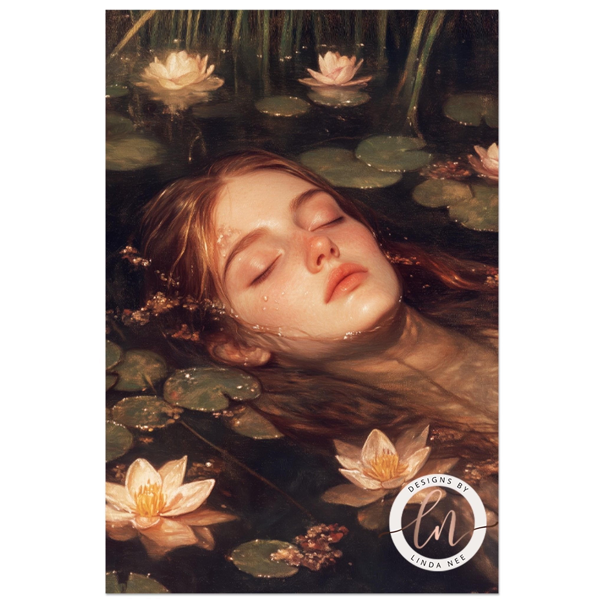 Ophelia Drowning Art Print