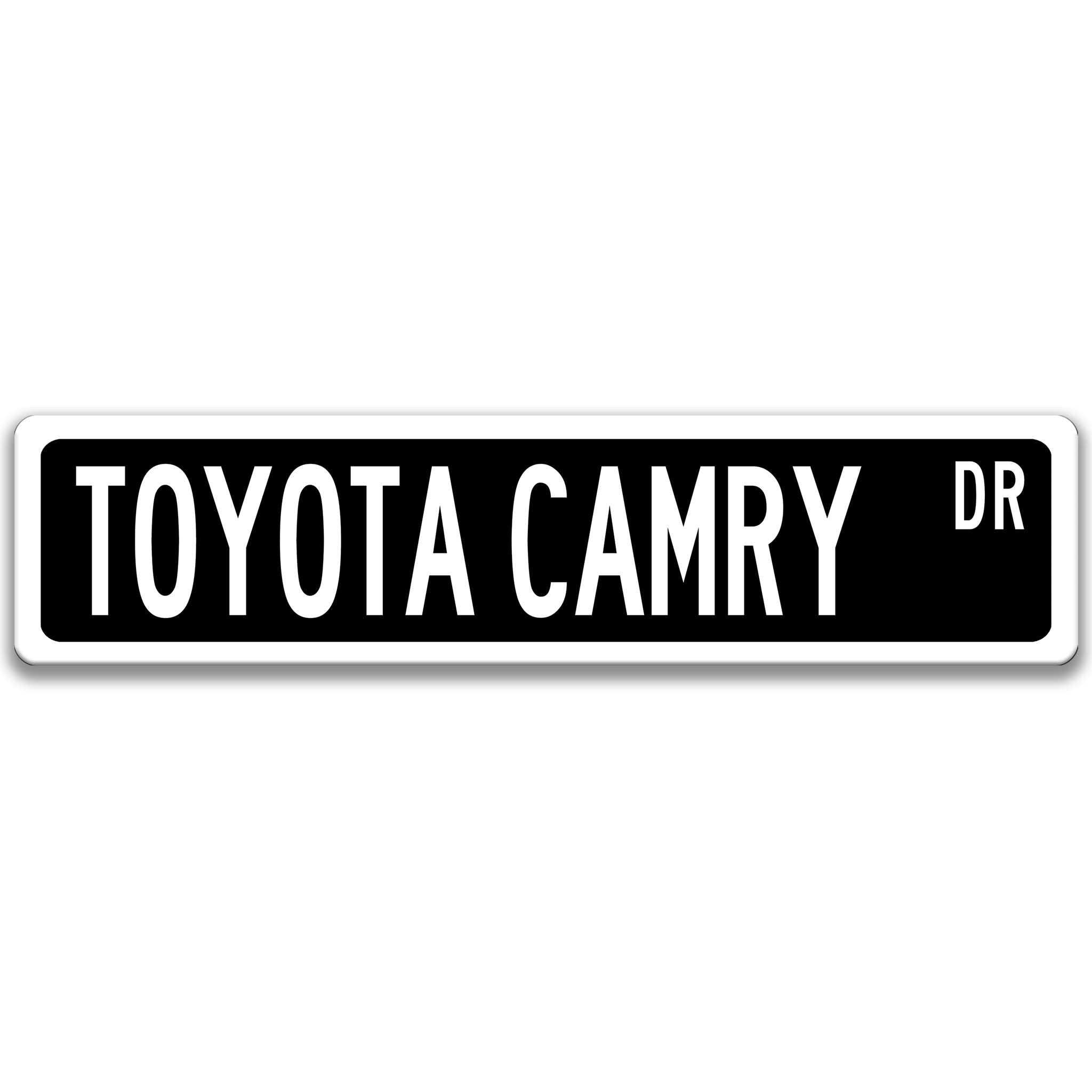 Toyota Camry Street Sign