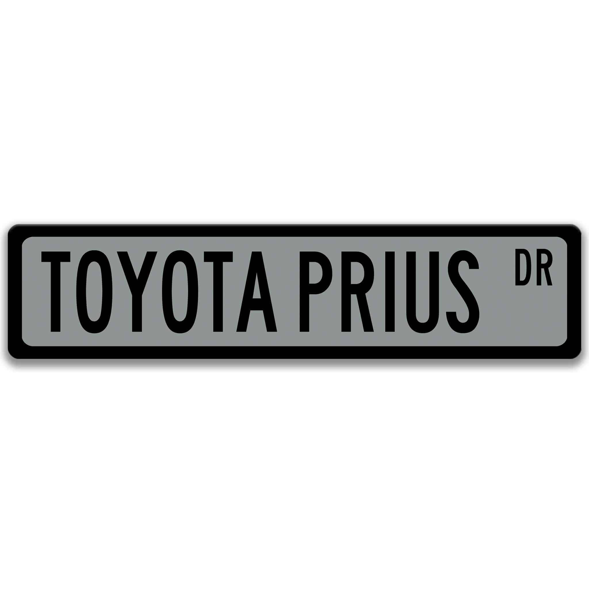 Toyota Prius Street Sign