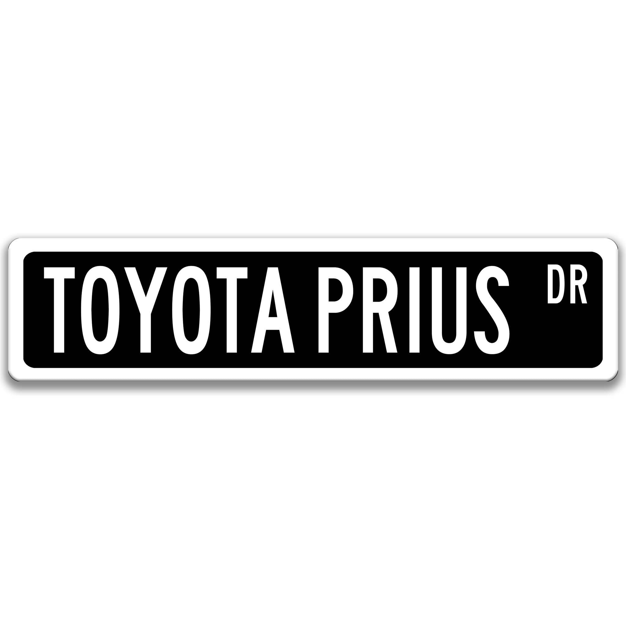 Toyota Prius Street Sign