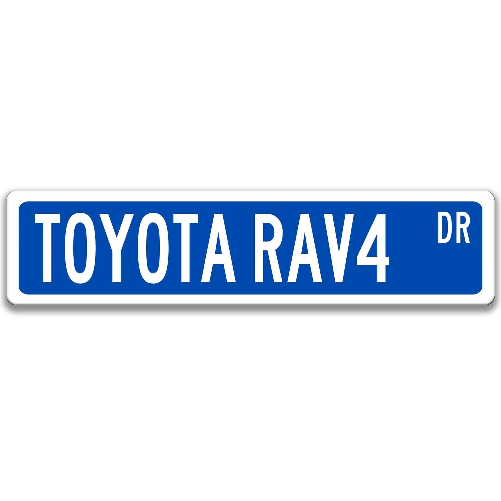 Toyota RAV4 Street Sign