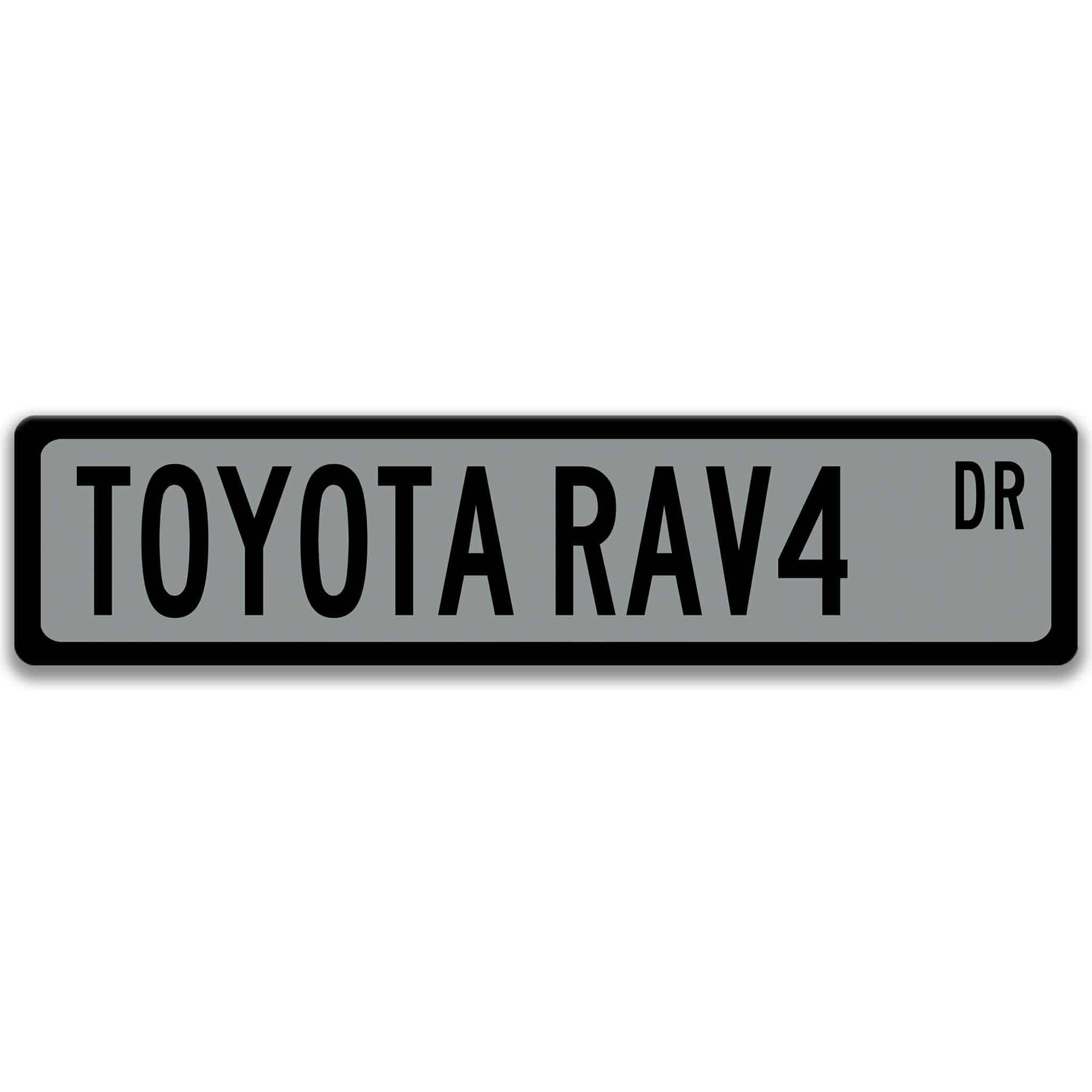 Toyota RAV4 Street Sign