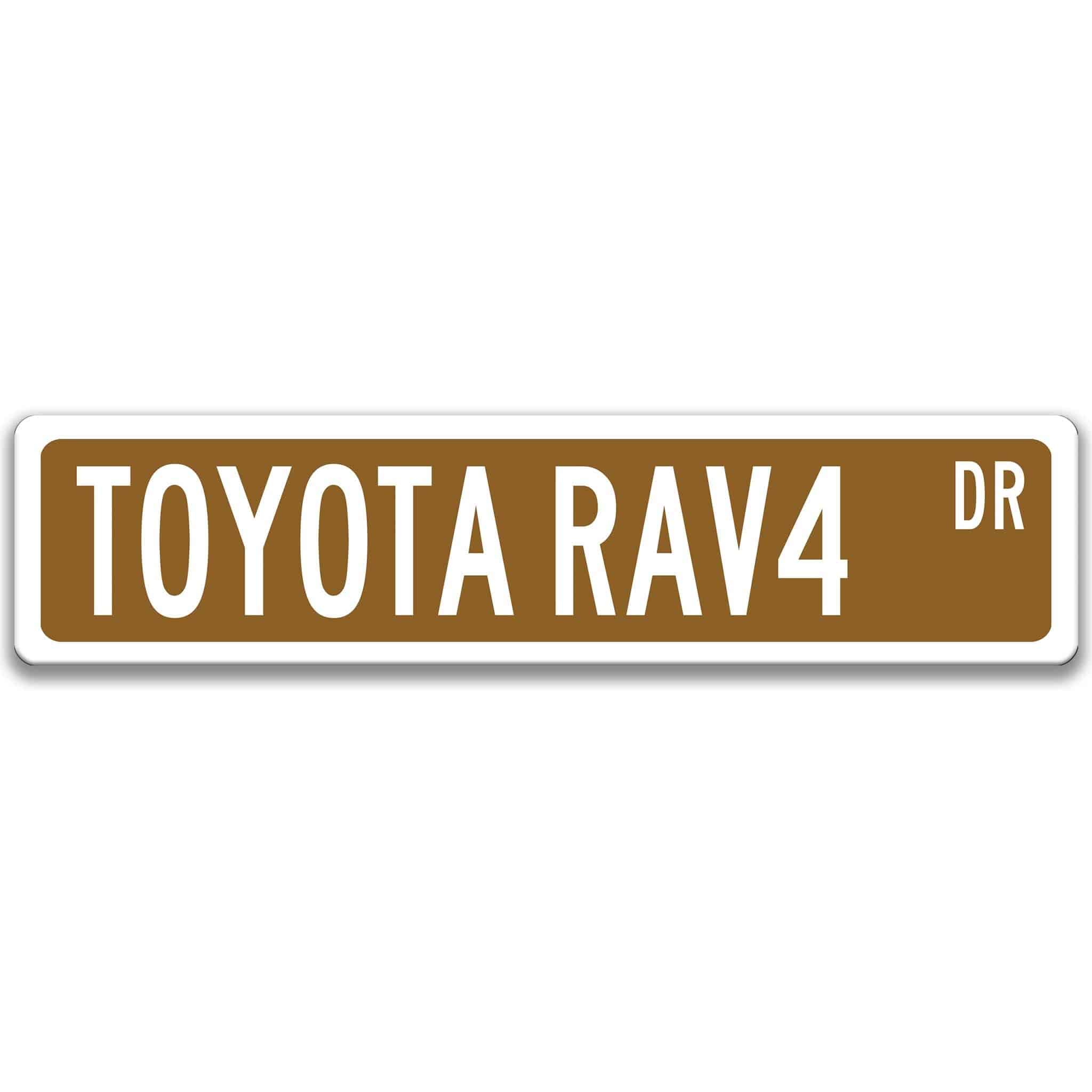 Toyota RAV4 Street Sign