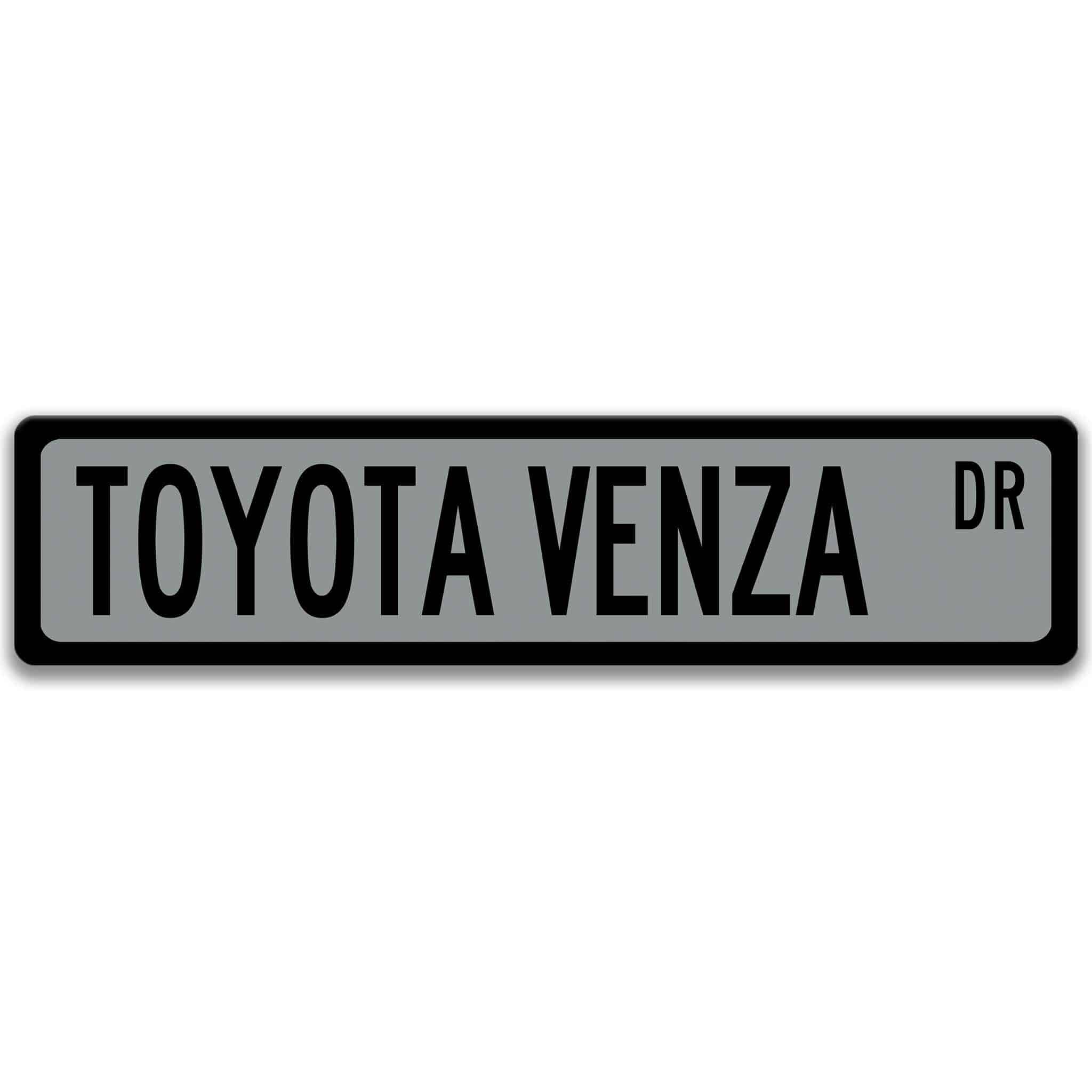 Toyota Venza Street Sign