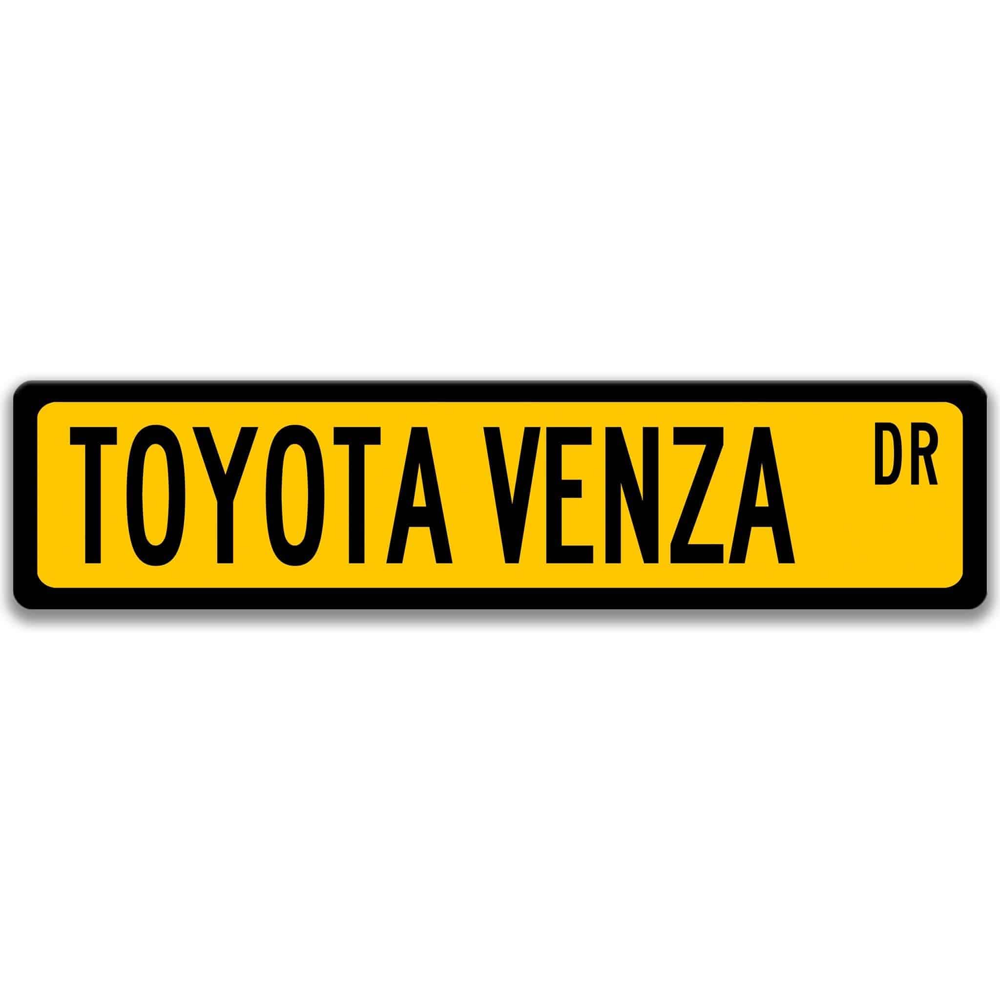 Toyota Venza Street Sign