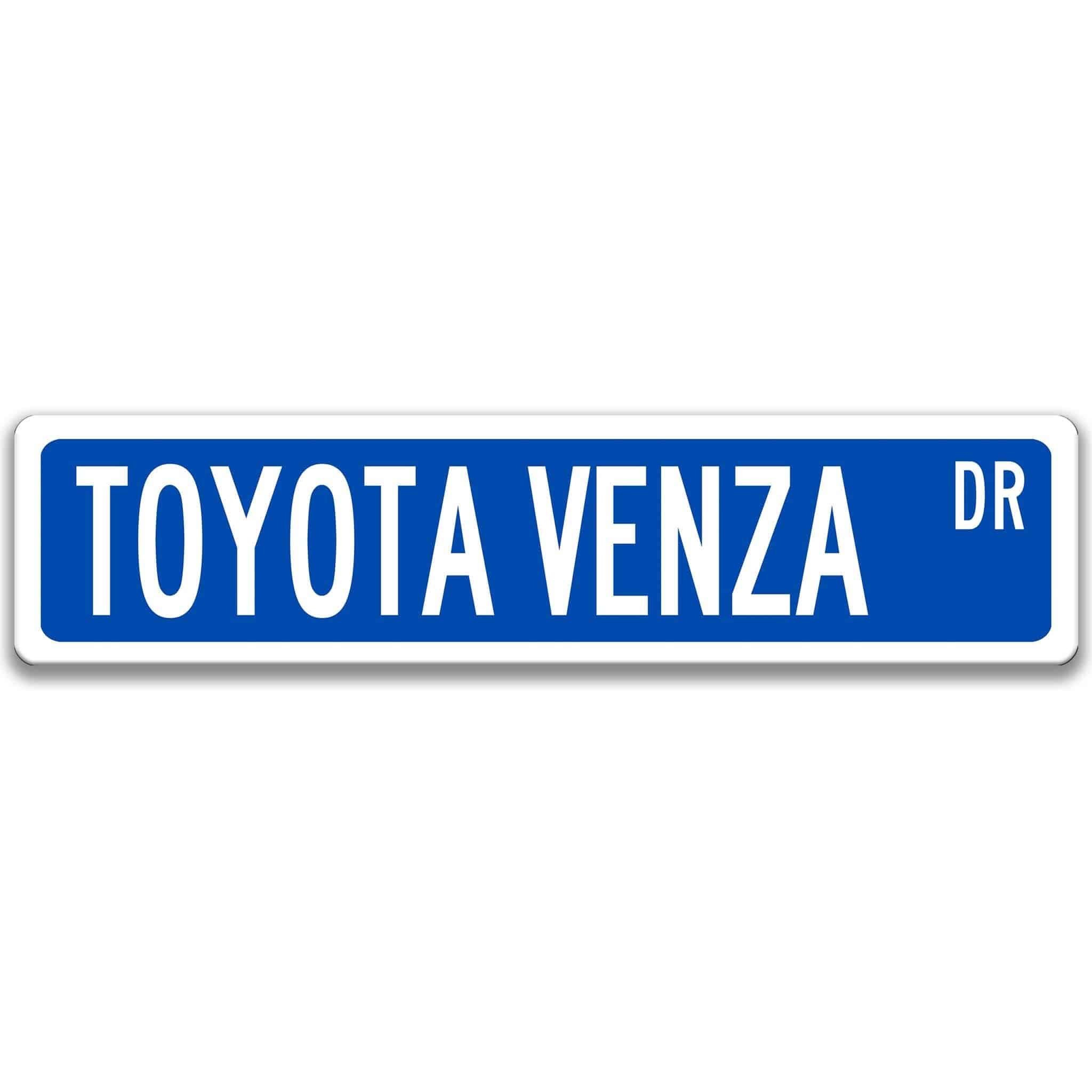 Toyota Venza Street Sign