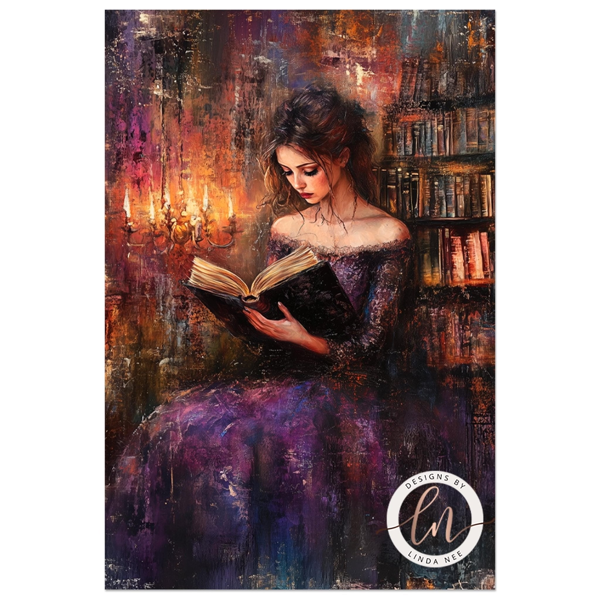 Victorian Lady Reading