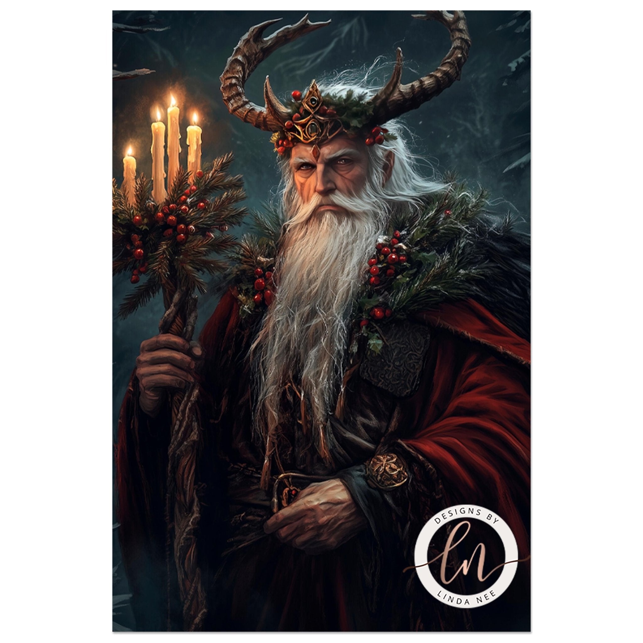 Yule King Art - Metal & Fine Prints for Holiday Decor