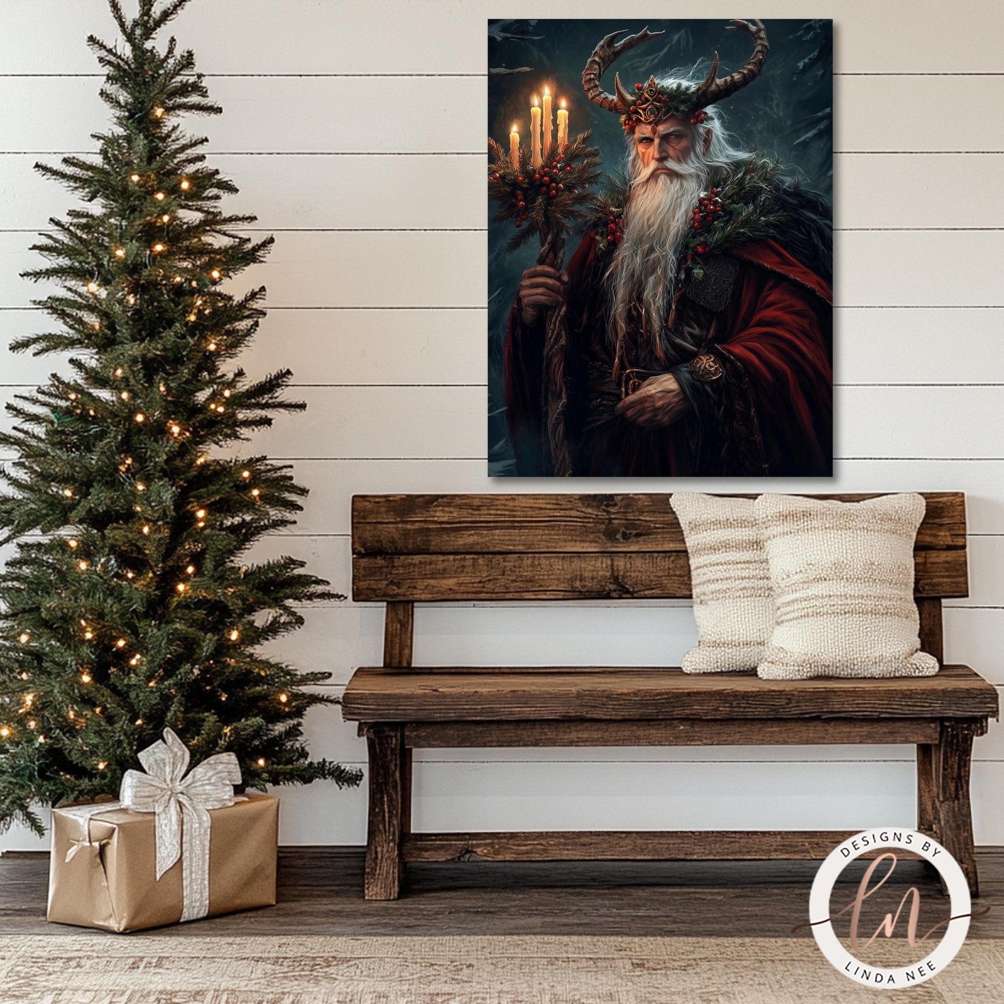 Yule King Art - Metal & Fine Prints for Holiday Decor