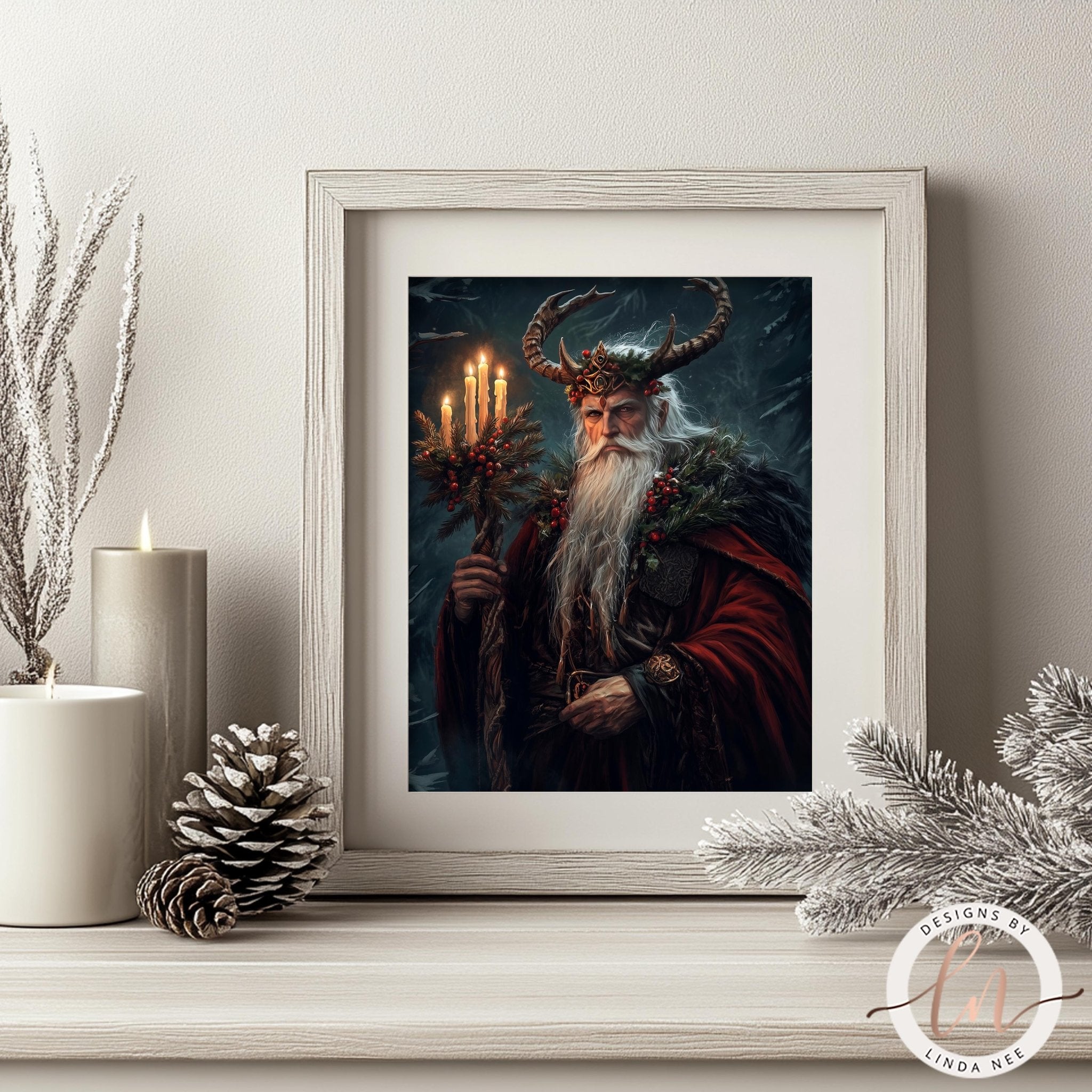 Yule King Art - Metal & Fine Prints for Holiday Decor